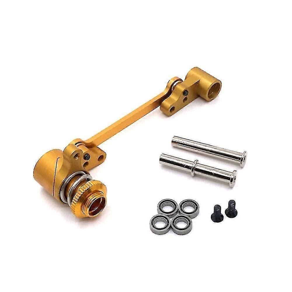 Metal Steering Bellcrank Servo Saver Compatible With Wltoys 144001 Rc Car,3