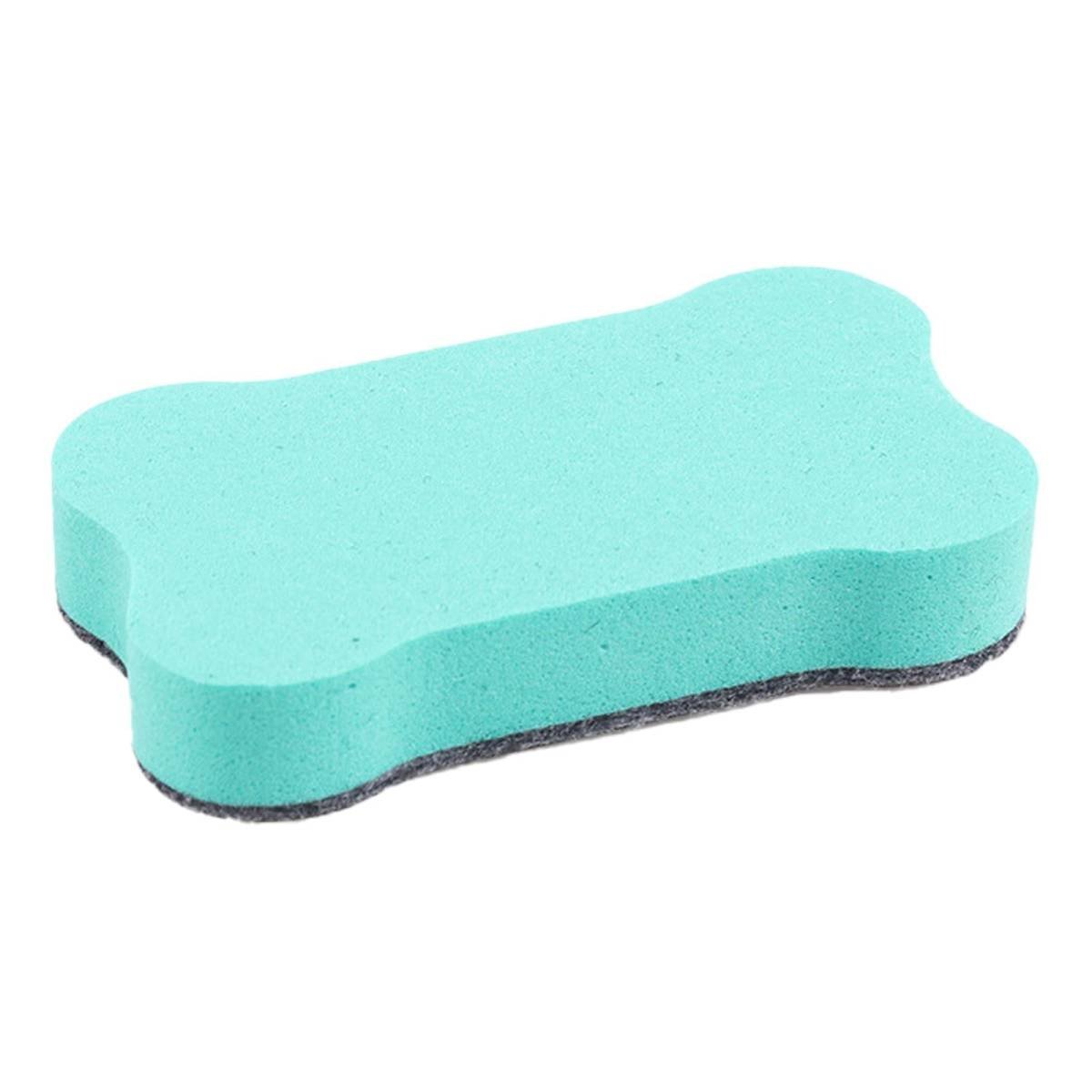 Magnetic Blackboard Eraser Green Jwdx Whiteboard Dry Eraser Eraser Bone Shape Suitable for Scho-ǒls Homes and Red Yellow Blue and One Size Green