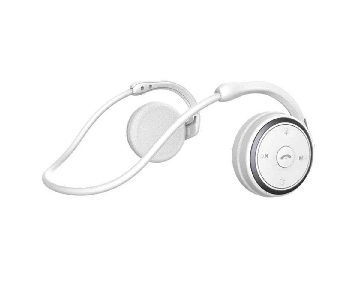 Neckband Headphones - Lightweight Foldable - Wireless Sweatproof Sports Headset with Mic